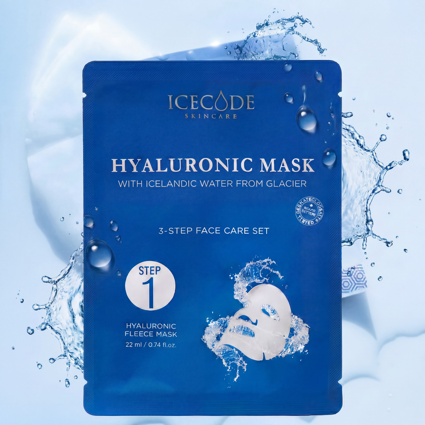 Hyaluronic 3-step face care set