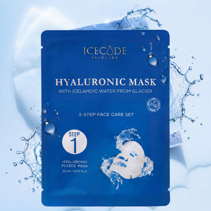 Hyaluronic 3-step face care set